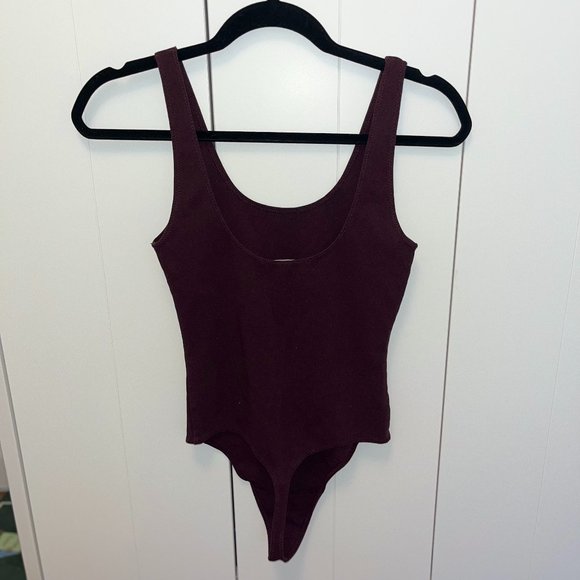 Wilfred Maroon Bodysuit - Picture 2 of 3